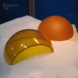 Zns โดมอินฟราเรดความร้อนสูงสำหรับการป้องกันขีปนาวุธผู้ค้นหาและเซ็นเซอร์การบินและอวกาศที่มีการเคลือบการพังทลายของฝน - Product Image 5