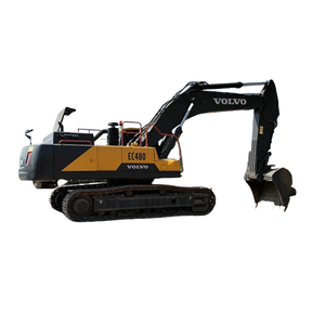 Motor de alta potencia VOLVO EC480D EC480 48ton Excavadora grande usada Construcción EPA CE Excavadora de segunda mano - Product Image 1