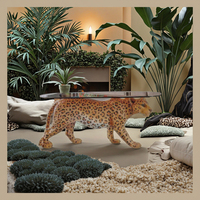 Personnalisation directe d'usine FRP Animal Table basse pour la maison Salon Utilisation Design créatif par vente en gros
