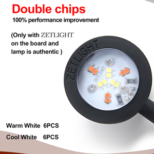 Lámpara LED para Acuario Zetlight <span class=keywords><strong>M1</strong></span> <span class=keywords><strong>PRO</strong></span> de 6 W, Luz Nano de Espectro Completo para Acuarios de Agua Dulce con Plantas y Peceras Pequeñas - Product Image 6