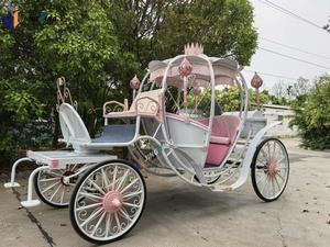 Carruaje de Cenicienta de calabaza de <span class=keywords><strong>boda</strong></span> de alta calidad, paseo al aire libre, <span class=keywords><strong>limusina</strong></span> eléctrica, carruaje de caballos - Product Image 6