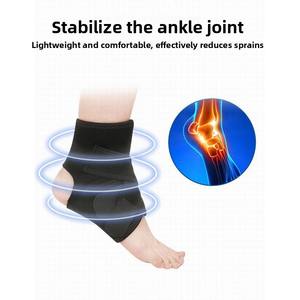 Hot Sale Kinderen Sport Enkelbrace Ondersteuning Verstelbare Compressie Mouw Bewaker Mannen Vrouwen Basketbal Volleybal Voetbal Hardlopen - Product Image 5