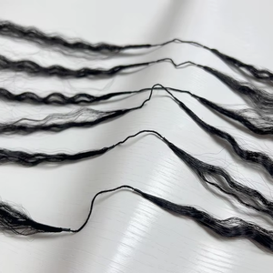 Crochet Human Hair Extensions Raw Unprocessed <strong>Pixie</strong> <strong>Curl</strong> Feather-light Invisible Crochet Hair for Black Women Miracle Knots - Product Image 2