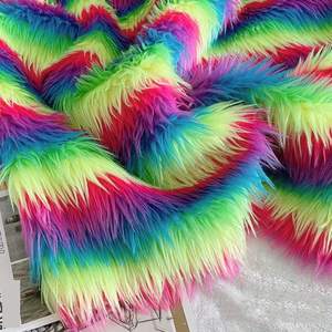 Moda femminile Casual Party Furry Hoddie cappelli inverno donna tenere in caldo arcobaleno animale Faux Fox Fur sciarpe Caps - Product Image 6