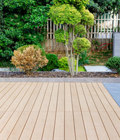 Meilleures ventes : terrasse en WPC durable, résistante aux UV, antidérapante, à faible entretien, avec grain de bois 3D embossé, pour jardin