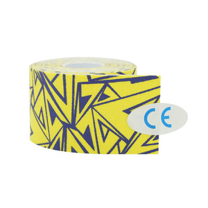 Tùy chỉnh in 5cm * 5m kinesiology băng không thấm nước nóng chảy dính Latex miễn phí thể thao băng thể thao <span class=keywords><strong>kinesio</strong></span> Băng - Product Image 1