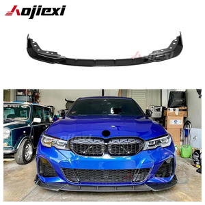 Di alta qualità AK stile fibra di carbonio paraurti anteriore Splitter labbro Per BMW 3 serie G20 <span class=keywords><strong>G21</strong></span> Touring Per Lci Spoiler anteriore labbro - Product Image 1