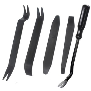 Tagliatubi Rosso Multifunzione per Auto, Leve Universali in Plastica OEM per Rimozione Fissaggi Porte Auto - Product Image 4