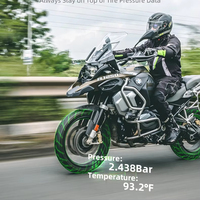 Chigee Aio-5 Play, Cámara para Auto con Doble Lente 720p, IP68, Carplay para Motocicleta con Altavoces