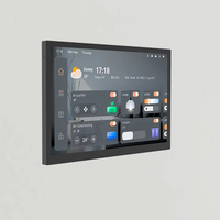 Vidéophone de porte en acier inoxydable de 10 pouces contrôlé par l'application Tuya, audio bidirectionnel pour une utilisation en extérieur, déverrouillage à distance, contrôle d'accès SIP pour