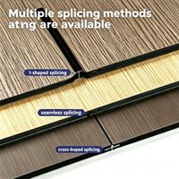 Paneles de Pared Modernos con Diseño de Madera de Bambú, Panel de Puerta, Paneles de Pared Flexibles sin Pintura, Tableros Decorativos de PVC para Hoteles y Villas