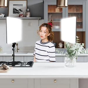 Kit de iluminación de Panel de luz Led para vídeo, luces suaves bicolor regulables con soporte 3200K 5600K para transmisión en vivo de videojuegos, YouTube y fotografía - Product Image 3