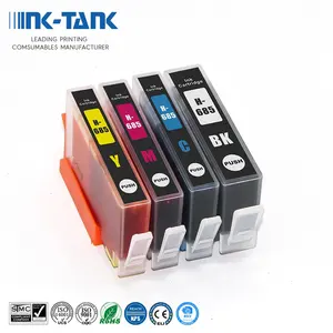 INK-TANK 685 862 862XL Premium Color Compatible Ink Cartridge for HP685 for HP Deskjet 4615 4625 5525 3525 6525 C5380 Printer