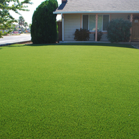 Herbe artificielle à double tonalité de 40mm de qualité professionnelle pour l'arrière-cour mettant des verts et des mini terrains de golf