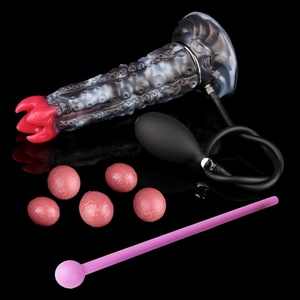 ELKKOST Dildo de Tentáculo de Pulpo Hueco con Ovipositor, Dildo Monstruoso, Tapón Anal para la Deposición de Huevos, Juego Sexual Vaginal y Anal, Juguetes Sexuales con Ovipositor - Product Image 3