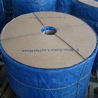 4 Bar 6 Bar PVC Manga Layflat Azul 2 "3" 4 "6" pour l'irrigation goutte à goutte agricole