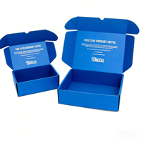Boîtes d'expédition personnalisées imprimées, emballages cadeaux écologiques en carton ondulé, OEM