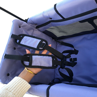 Poussettes cargo pliables pour bébés avec 2 sièges hauts face à face Poussette double 2 en 1 pour enfants