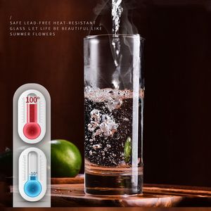 Logotipo personalizado 12oz Highball vasos altos Mojito vasos de vidrio <span class=keywords><strong>Tom</strong></span> Collins beber cócteles duraderos Bar cristalería para fiesta - Product Image 4