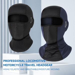 Nouveau masque facial rafraîchissant de haute qualité pour l'escalade en plein air, masque respirant en maille pour le cyclisme, doublure de casque de vélo, <span class=keywords><strong>cagoule</strong></span> - Product Image 2