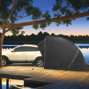 Toldo de Aluminio para Automóvil Wind Valley, Toldo Portátil Semiautomático Resistente al Viento, Toldo de Lona para Exteriores, Protección Solar para Automóvil, Uso en <span class=keywords><strong>Garaje</strong></span> - Product Image 6
