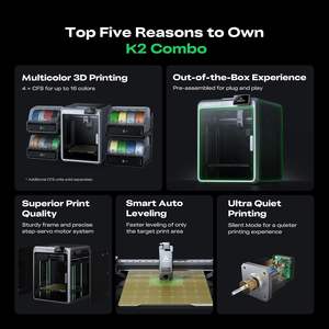 Impresora 3D Creality K2 250x250x250mm FDM Impresión Multicolor con Nivelación Automática Inteligente CFS - Product Image 2