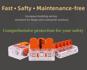 Konektor Kabel Quick Connect Wiring 221-412 2 Pole Push Jerman Original <span class=keywords><strong>Terminal</strong></span> Blok Konektor - Product Image 3