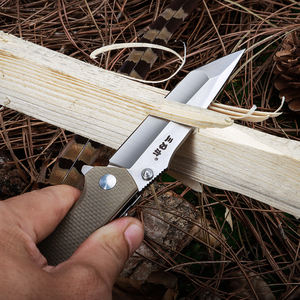 Precio bajo <span class=keywords><strong>Sanrenmu</strong></span> 9001-GW 12C27 Hoja G10 Mango Knorr alfedo Brother Muti propósito Cuchillos de bolsillo plegables - Product Image 5