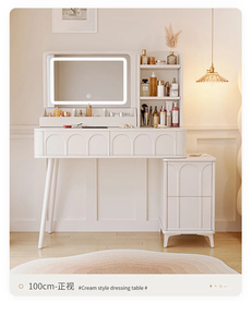 Espejo de tocador <span class=keywords><strong>para</strong></span> artista de maquillaje, divisores extensibles inteligentes, cajones <span class=keywords><strong>grandes</strong></span> y altos, tocador <span class=keywords><strong>para</strong></span> <span class=keywords><strong>niñas</strong></span>, muebles de salón Kommode - Product Image 5
