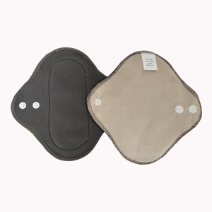 THX Serviettes hygiéniques lavables <span class=keywords><strong>pas</strong></span> chères en tissu antidérapant, protège-slips réutilisables en tissu minky imperméable, doux et respirant - Product Image 5