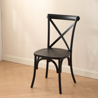 Chaises/tabourets de salle à manger en hêtre massif de style nordique/français avec fonction de démontage pour restaurants, hôtels, usage domestique