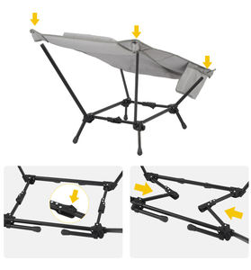 Chaise de camping pliable compacte et légère, idéale pour le bureau et les pauses déjeuner – Meilleure vente en usine - Product Image 4