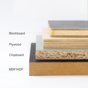 Chất lượng cao giá rẻ độ ẩm bằng chứng chống cháy E0 E1 3mm 6mm 12mm 15mm 18mm MDF ban màu melamine <span class=keywords><strong>HDF</strong></span> bảng điều khiển cho tấm Tường - Product Image 3