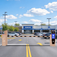 Barrière de contrôle d'accès au stationnement intelligente avec reconnaissance de plaque d'immatriculation, équipement tout-en-un pour garage