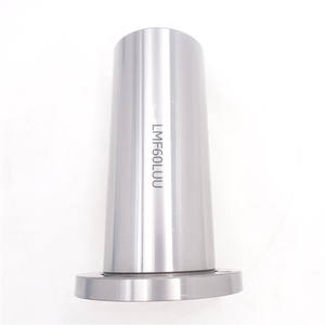 Cuscinetto a Sfere Lineare LMF60L UU con Flangia Rotonda, Tipo Lungo in Acciaio Cromato - Product Image 2