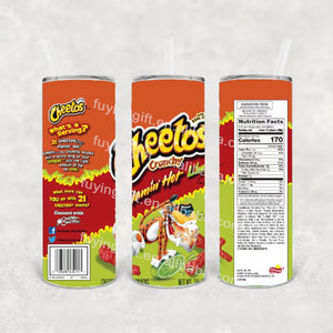 Mexican Loteria Tóxico 20 oz Skinny Beer Tumbler taza de café personalizada Sublimación botella de <span class=keywords><strong>agua</strong></span> doble capa Taza de acero inoxidable - Product Image 6