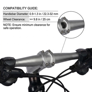 Cesto anteriore bici trasportino animale pieghevole smontabile impermeabile cesto bici tela Oxford telaio alluminio gatti cani - Product Image 4