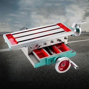 Cast Iron Dovetail Slide <b>Guides</b> Two Axis Cross Manual Slide Table for Milling and <b>Drilling</b> Machine - Product Image 2