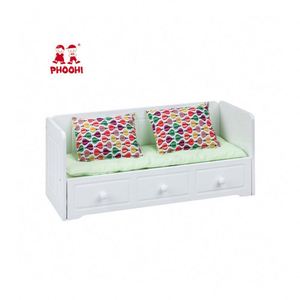 Meubles <span class=keywords><strong>de</strong></span> poupées américaines 2 en 1 pour fillettes, landau push-pull en <span class=keywords><strong>bois</strong></span> <span class=keywords><strong>de</strong></span> 18 pouces, <span class=keywords><strong>lit</strong></span> <span class=keywords><strong>de</strong></span> poupée avec literie, meubles <span class=keywords><strong>de</strong></span> fillettes américaines - Product Image 1