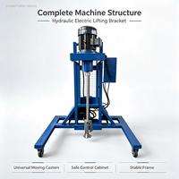 Agitateur Moteur Pompe Électrique Mobile en Acier Inoxydable pour Réservoir IBC 1000L, 380V 4kW, Multifonctionnel pour Produits Chimiques