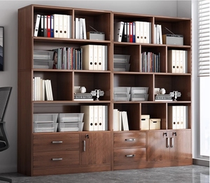 <strong>Cheap</strong> Bookcases <strong>Wooden</strong> Bookshelf for Home and Office Organizer File Storage Rack Home <strong>Shelving</strong> - Product Image 2