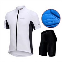 Kits de Vêtements de Sport pour Hommes en Nylon/Cachemire Anti-humidité, Approvisionnement Exclusif Transfrontalier, Tenues de Cyclisme d'Été, Triathlon, Route