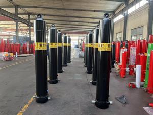 50 टन दूरबीन हाइड्रोलिक सिलेंडर ट्रेलर उठाने उपकरण - Product Image 2