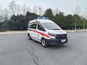 Nouvelle ambulance F0-Rd T6 à toit surélevé et empattement long, diesel, unité médicale mobile pour hôpital et soins intensifs, fabriquée en Chine, marque F-or-d, EURO 5 - Product Image 3