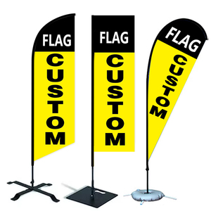 Drapeaux à plumes personnalisés, bannières promotionnelles de haute qualité pour l'extérieur, drapeaux de plage accrocheurs, conçus pour les événements professionnels - Product Image 2