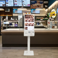 Kiosque de commande en libre-service alternatif de 27 pouces pour LG In-Cell Touch et lecteur de codes-barres en option avec fonction SDK