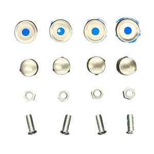 Clips de plaque d'immatriculation en acier inoxydable, vis et écrous pour voitures et véhicules électriques, usage général 00025 - Product Image 5