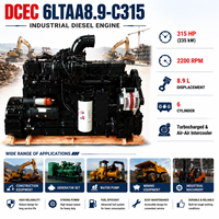 محرك ديزل CUM 6LTAA8.9-C315 C220 C240 C260 C300 C360 بقوة 180-360 حصان، 8.9 لتر، 6 أسطوانات للبناء والتعدين والحفارات ومضخات المياه