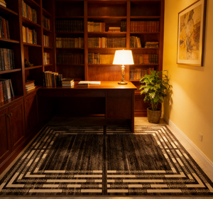 Alfombra de Oración Islámica de Lujo, Hecha a Máquina, Ecológica, Antideslizante, con Propiedades Super Antibacterianas - Product Image 1