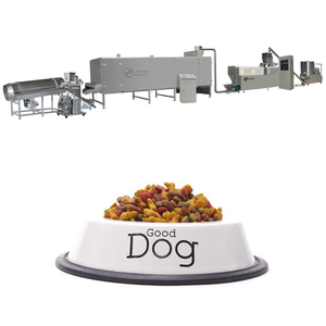 Con Chó Thức ăn viên làm đùn đùn công nghiệp quy mô 1ton/h vật nuôi khô ướt chó mèo thực phẩm sản xuất dây chuyền chế biến - Product Image 2